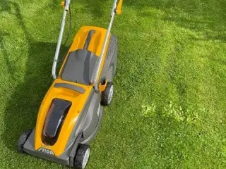 Stiga græsslåmaskine, batteri