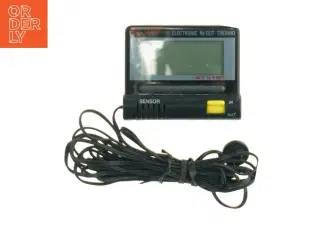 Elektronisk indendørs/udendørs termometer (str. 6,5x5,5 cm)