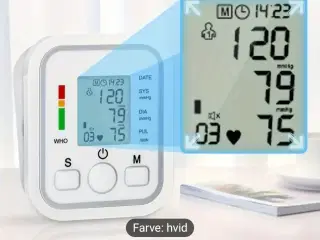 Blodtryksmåler, automatisk overarms BP-maskine med