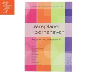 Læreplaner i børnehaven bog fra Gyldendal