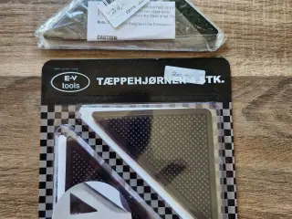 Tæppe hjørner 2 pakker. 