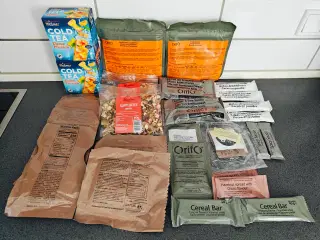 Overskud fra Militær feltrationer