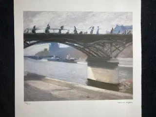 Edward Hopper - Litografisk kunst tryk
