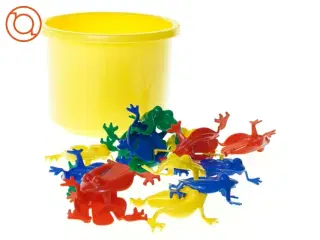 Stable frøer fra Flexi Toys (str. 15 x 10 cm)