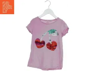 T-shirt med pailletkirsebær fra H&M (str. 140)