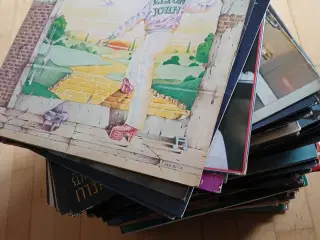 Stor vinylpladesamling 70-80'erne (95stk.) 1400kr.
