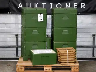  Div Bistader: 3 stk bundrammer, 6 stk magasiner, 