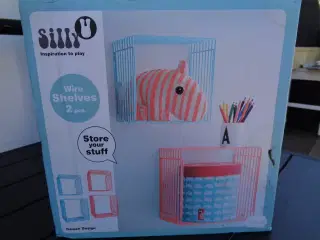 2 trådhylder