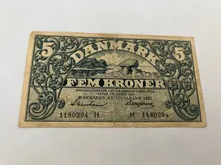 5 Kroner 1942 H - Slidt