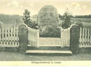 Loose 1933. Krigsmindesmærke