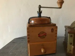 2 stk. vintage kaffemøller