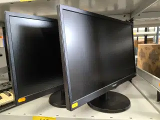 2 stk. PC-skærme PHILIPS 24" 243V