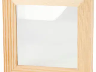 3D Ramme med Glas - 12,3x12,3 cm til Kreativ Udstilling