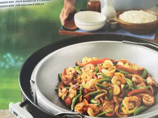 Weber brødholder og wok