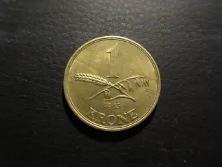 1 kr 1943 rest af møntskær