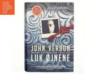 Luk øjnene af John Verdon (Bog)