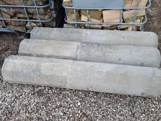 pullert beton søjler 3 stk