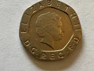 20 Pence England 2007