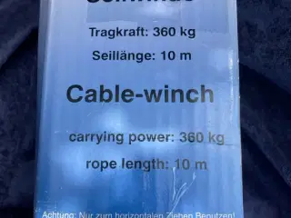 Håndspil – Güde – 360 kg – 10 m