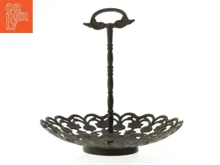 Metalskål med håndtag (str. 28 cm)