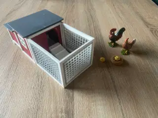 Schleich hønsegård