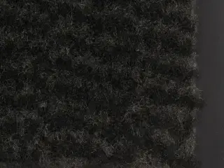 Måtte med støvkontrol rektangulær tuftet 90 x 150 cm sort