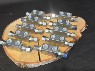 HYDRAULISK KONTRAVENTIL »LOCK« VBPDE 3/8« DOBBELTV