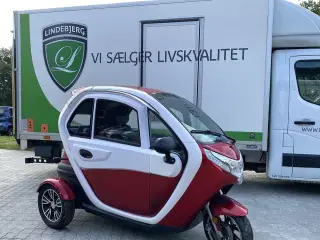 Urban luksus rød/hvid - 1 års garanti