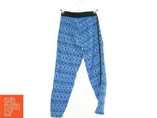 Blå sweatpants med mønster fra Units (str. 140)