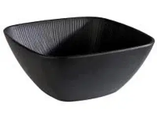 4 stk. Skål melamin sort B250 x D250 x H110 mm Nero
