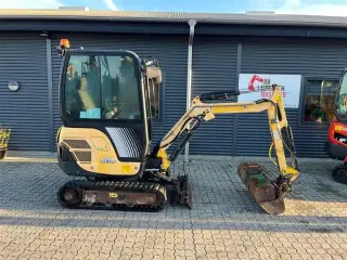 Yanmar SV 18 beco hurtigskifte med kipbar planerskovl.