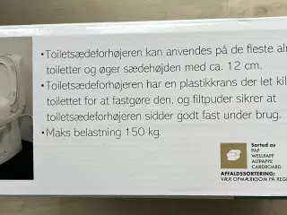Toiletsædeforhøjer af mærket Kilberry