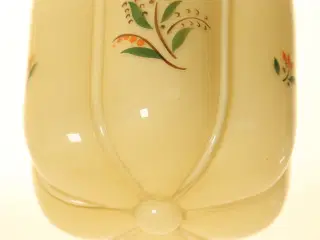 Smuk glas kuglependel med original bakelit ophæng
