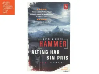 Alting har sin pris af Lotte Hammer, Søren Hammer (Bog)