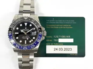 Rolex GMT-Master II 126710BLNR “Batman” – Marts 23
