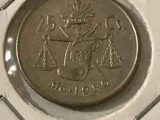 25 Centavos Mexico 1950