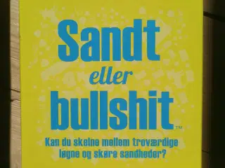 Sandt eller Bullshit Brætspil