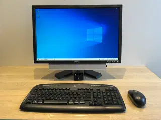 Stationær Computer + DELL Skærm