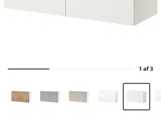 Hvid kommode Bestå højglans fra IKEA