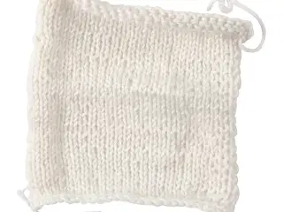 Blødt Babygarn i Hvid - 100% Merinould, 50g