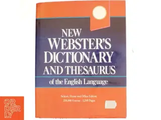 New websters dictionary