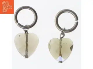 Hjerteformede smykke del  (str. 30 mm)