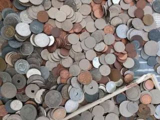 Mønt samling flest danske