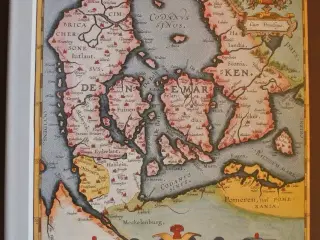 gamle danmarkskort, af bo bramsen