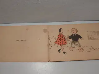 Bamse hjælper Klokkeblomst. 1.udg.1.oplag. 1949.