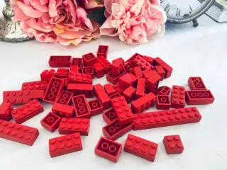Lego, blandet, rød 