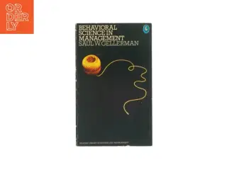 Behavioral science in management (bog)
