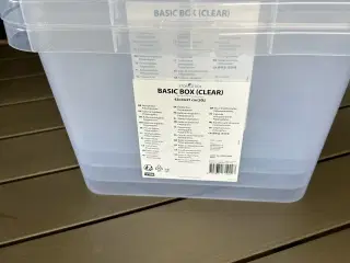 Plastboks - Basic box fra Jysk
