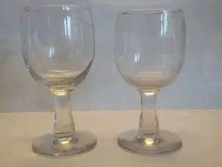 Ballonglas - Kroglas 2 stk. Holmegaard.