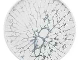 12 stk. Tallerken coupe m/mønster grøn 240 mm Schönwald Restlager